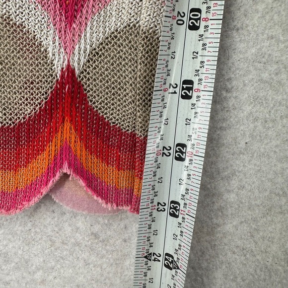 Trina Turk 70s Flare Woven Hippie Hipster Bell Bottom Pants Womens 6 Festival - Picture 12 of 13